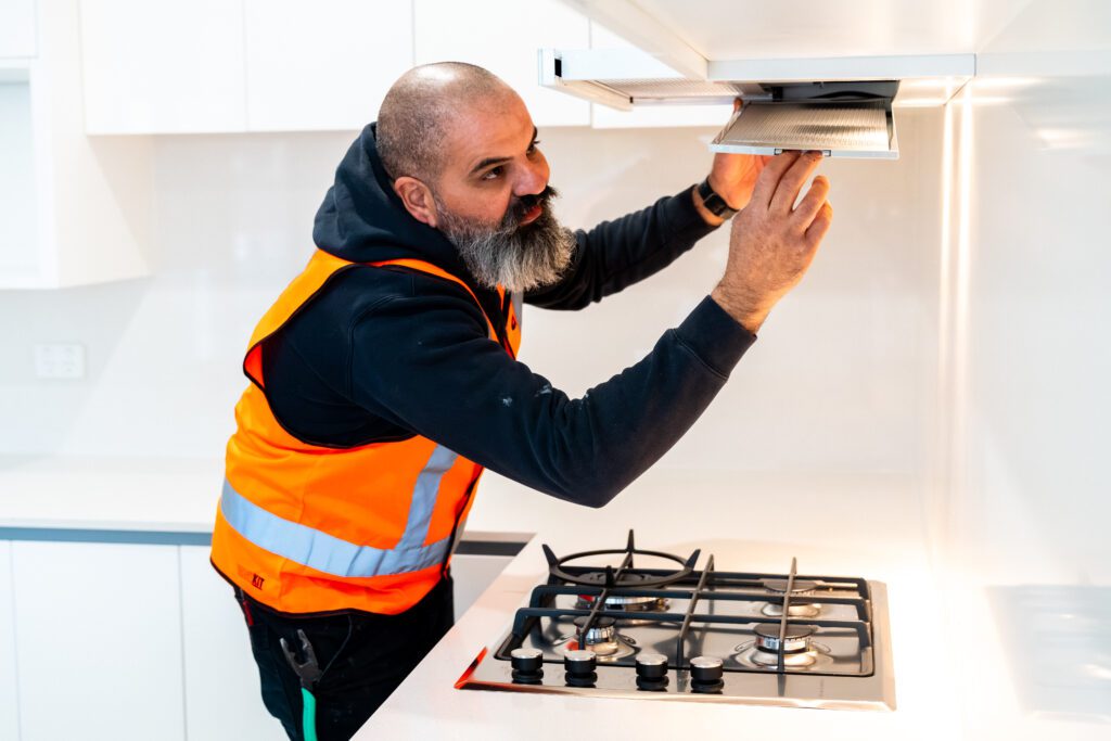 arriva service team working on kitchen repairs