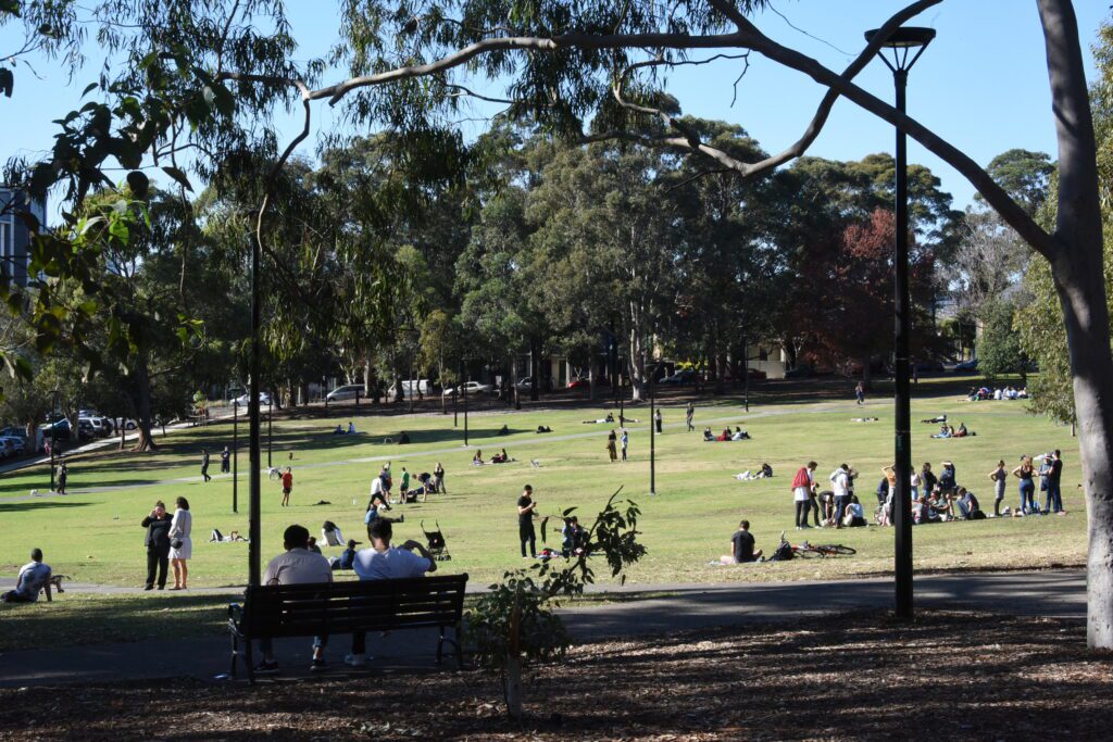 nearby parks by arriva Camperdown nsw
